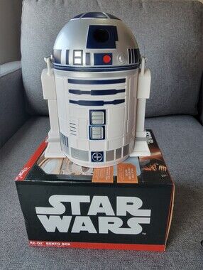 Star Wars R2‑D2 Bento Box • 3‑Tier Lunch Container • Never Used